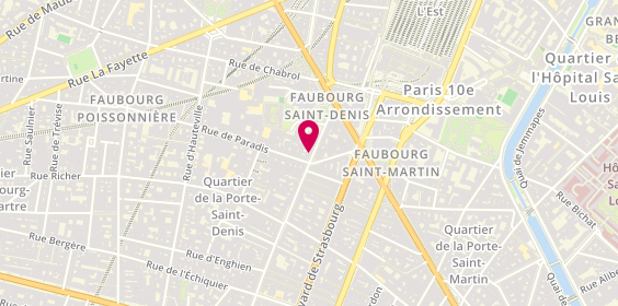 Plan de VIGNEUX Florent, 99 Rue du Faubourg Saint Denis, 75010 Paris