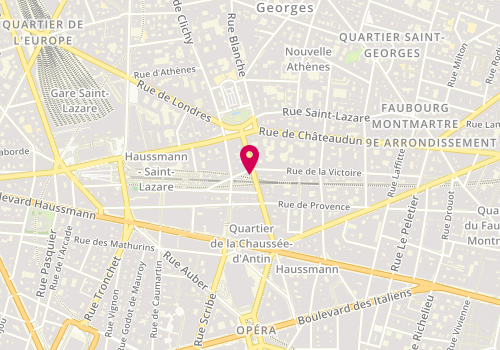 Plan de MOINDJIE-AHAMADA Thimoté, 43 Rue de la Chaussee d'Antin, 75009 Paris