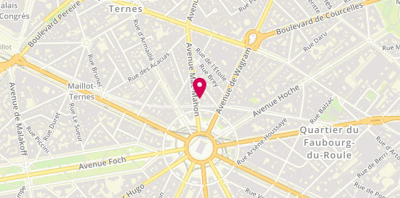 Plan de BALADI Laurent, 6 Bis Avenue Mac Mahon, 75017 Paris
