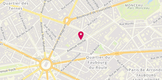 Plan de COGNET Florent, 26 Avenue Hoche, 75008 Paris