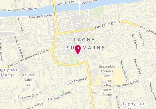 Plan de PIQUET Sophie, 15 Rue Pierre Lacrique, 77400 Lagny-sur-Marne