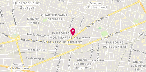 Plan de BALTHAZARD Maud, 7 Rue de Maubeuge, 75009 Paris