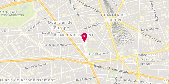 Plan de LOLLIER Guillaume, 16 Rue de la Bienfaisance, 75008 Paris