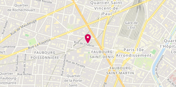 Plan de CANDELLIER Antoine, 16 Rue de Chabrol, 75010 Paris