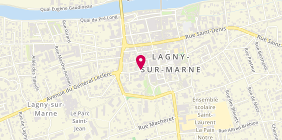 Plan de DALEM Marc, 22 Rue Vacheresse, 77400 Lagny-sur-Marne