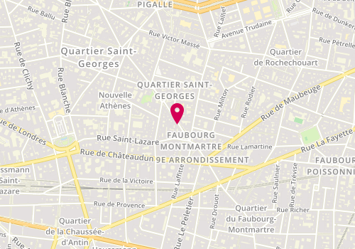 Plan de CHESTIER Christophe, 9 Rue Notre Dame de Lorette, 75009 Paris