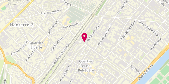 Plan de ARIFON François-Emmanuel, 75 Rue Gambetta, 92150 Suresnes