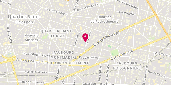 Plan de BAUCHARD Arthur, 9 Rue Rodier, 75009 Paris