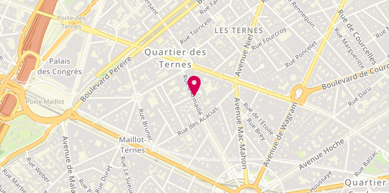 Plan de ALLOUCHE-RONGEON Ilona, 18 Rue d'Armaille, 75017 Paris