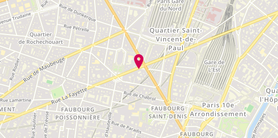 Plan de SAMSON Gabin, 132 Rue la Fayette, 75010 Paris