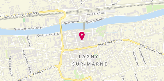 Plan de QUENET Laurent, 12 Rue des Tanneurs, 77400 Lagny-sur-Marne