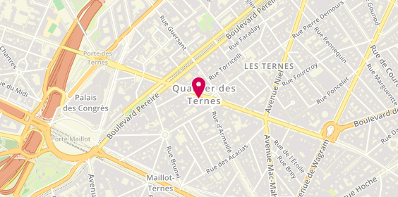 Plan de AUDIBERT Stéphane, 71 Avenue des Ternes, 75017 Paris