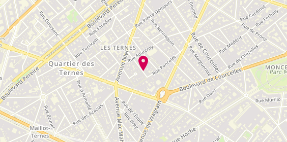Plan de ELISSALDE Jérôme, 8 Rue Saussier Leroy, 75017 Paris