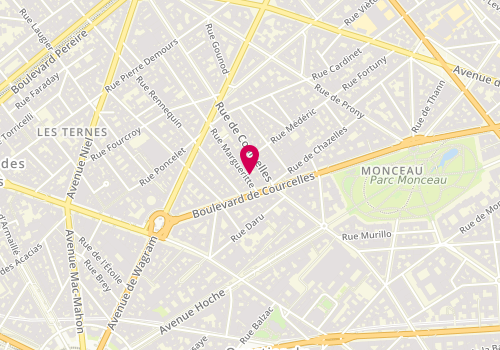 Plan de PONSOT Yann, 4 Rue Margueritte, 75017 Paris