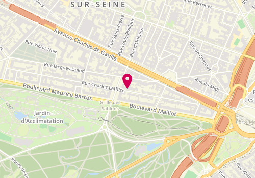 Plan de LEKAIM Salomon Paule, 44 Rue Charles Laffitte, 92200 Neuilly-sur-Seine