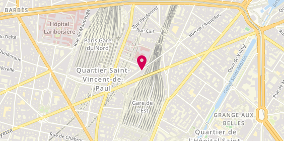 Plan de ROHANI HAJIAGHA Asal, 16 Rue de l'Aqueduc, 75010 Paris