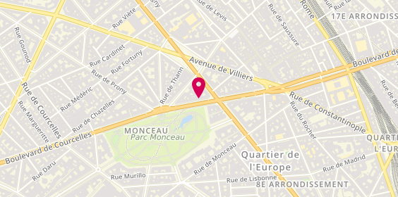 Plan de BOIN Mathilde, 32 Boulevard de Courcelles, 75017 Paris