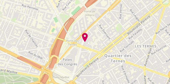 Plan de ARNOULD Thierry, 25 Rue Ruhmkorff, 75017 Paris