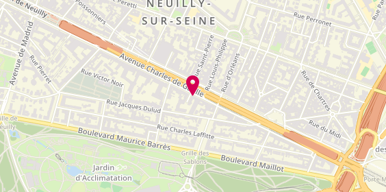 Plan de VILLANDRE Michel, 109 Avenue Charles de Gaulle, 92200 Neuilly-sur-Seine