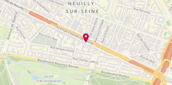 Plan de PELLETIER Caroline, 109 Bis Avenue Charles de Gaulle, 92200 Neuilly-sur-Seine
