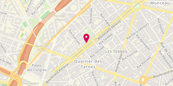 Plan de BALLEYDIER Gilles, 188 Boulevard Pereire, 75017 Paris