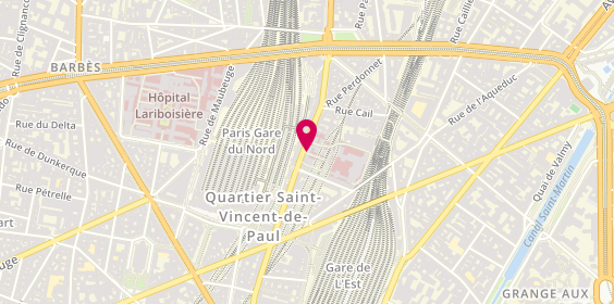 Plan de BONNIN Claire, 200 Rue Faubourg Saint Denis, 75010 Paris
