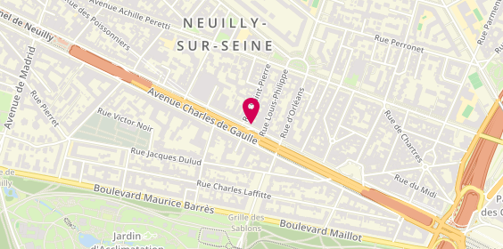 Plan de MARTIANO Gérard, 82 Avenue Charles de Gaulle, 92200 Neuilly-sur-Seine