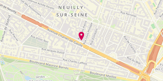 Plan de ALBERT Olivier, 80 Avenue Charles de Gaulle, 92200 Neuilly-sur-Seine