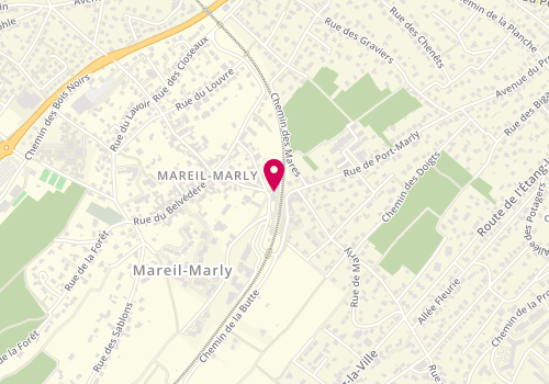 Plan de VALDERREY LINARES Maria, 13 Rue Tellier Frères, 78750 Mareil-Marly