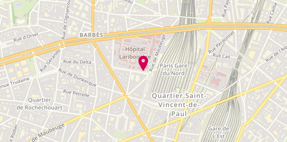 Plan de PLACINTA Andreea, 2 Rue Ambroise Pare, 75010 Paris