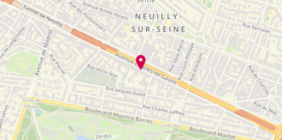 Plan de FORGUES Pauline, 125 Avenue Charles de Gaulle, 92200 Neuilly-sur-Seine