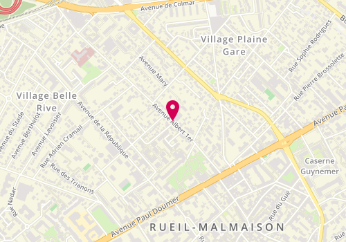 Plan de SELMET Yasmine, 32 Avenue Albert 1er, 92500 Rueil-Malmaison