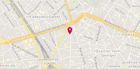 Plan de CHAR Victor, 85 Rue d'Amsterdam, 75008 Paris
