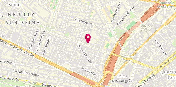 Plan de VAN DE BORNE Maxime, 42 Avenue du Roule, 92200 Neuilly-sur-Seine