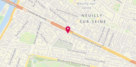 Plan de FLIFEL Loris, 153 Avenue Charles de Gaulle, 92200 Neuilly-sur-Seine