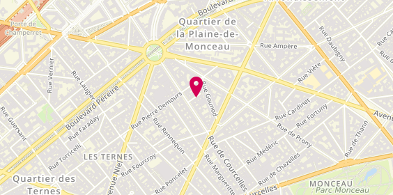 Plan de GADAUD Natacha, 4 Villa Monceau, 75017 Paris