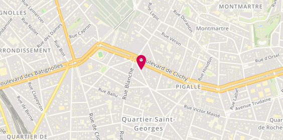 Plan de COUTAND Jean-Yves, 46 Rue Pierre Fontaine, 75009 Paris