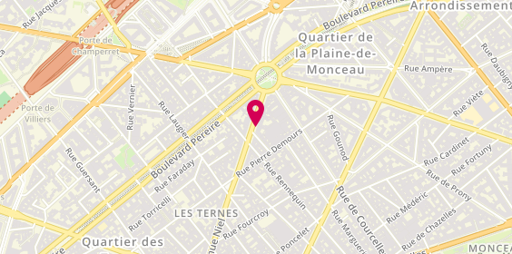 Plan de ANDRIEU Margot, 86 Avenue Niel, 75017 Paris