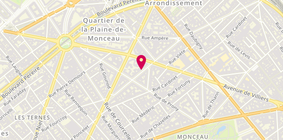 Plan de BAUSSAIN Jean Claude, 86 Rue Jouffroy D 'Abbans, 75017 Paris