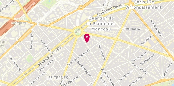 Plan de DADE Renaud, 174 Rue de Courcelles, 75017 Paris