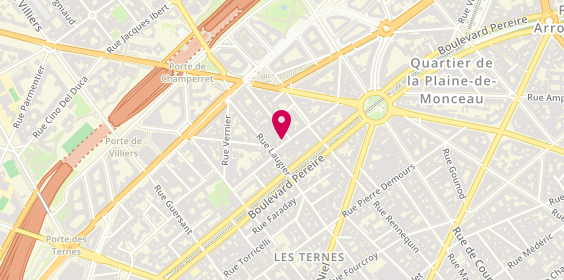 Plan de MASSENGO-LOISELET Sylvie, 7 Rue Guillaume Tell, 75017 Paris
