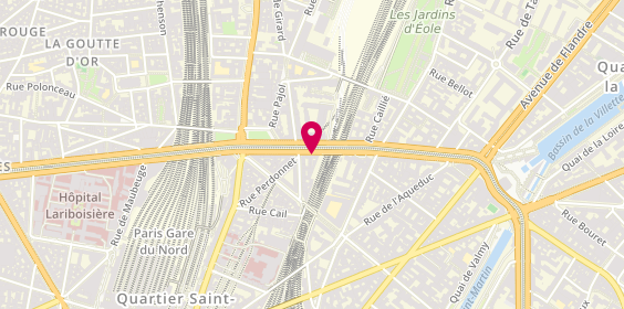 Plan de LEGRAND Hugo, 15 Boulevard de la Chapelle, 75010 Paris
