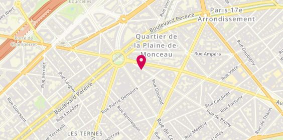 Plan de LOOBUYCK Martine, 97 Rue de Prony, 75017 Paris