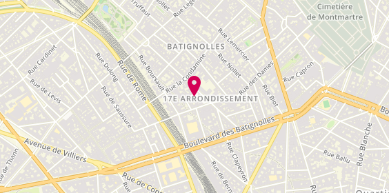 Plan de DEBOUTE Albert, 19 Place Richard Baret, 75017 Paris
