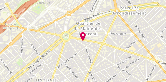 Plan de FAUVERGUE Margaux, 101 Avenue de Villiers, 75017 Paris