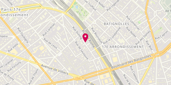 Plan de BAROAN Margaux, 34 Rue Dulong, 75017 Paris