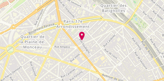 Plan de CANDAU-GERVAIS Louis, 24 Rue Daubigny, 75017 Paris