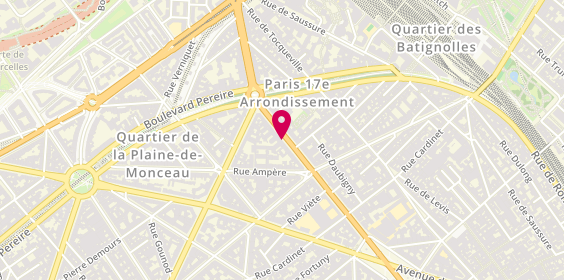 Plan de DA CRUZ Bruno, 167 Boulevard Malesherbes, 75017 Paris