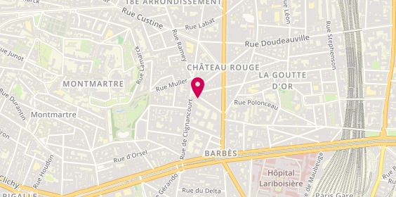 Plan de Ammar Jean-Luc, 17 Rue Christiani, 75018 Paris