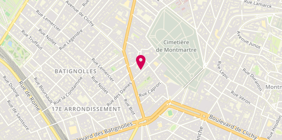 Plan de DOIDY Thierry, 9 Rue Ganneron, 75018 Paris